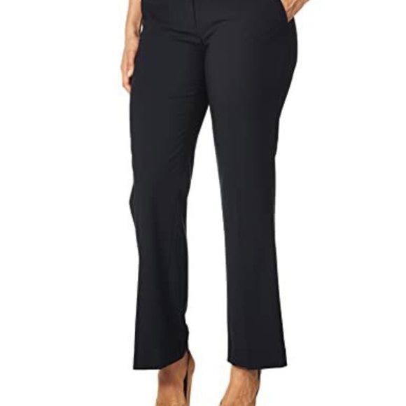 Straight Leg Lux Suit Pant, Navy, 8 - Picture 2 of 3